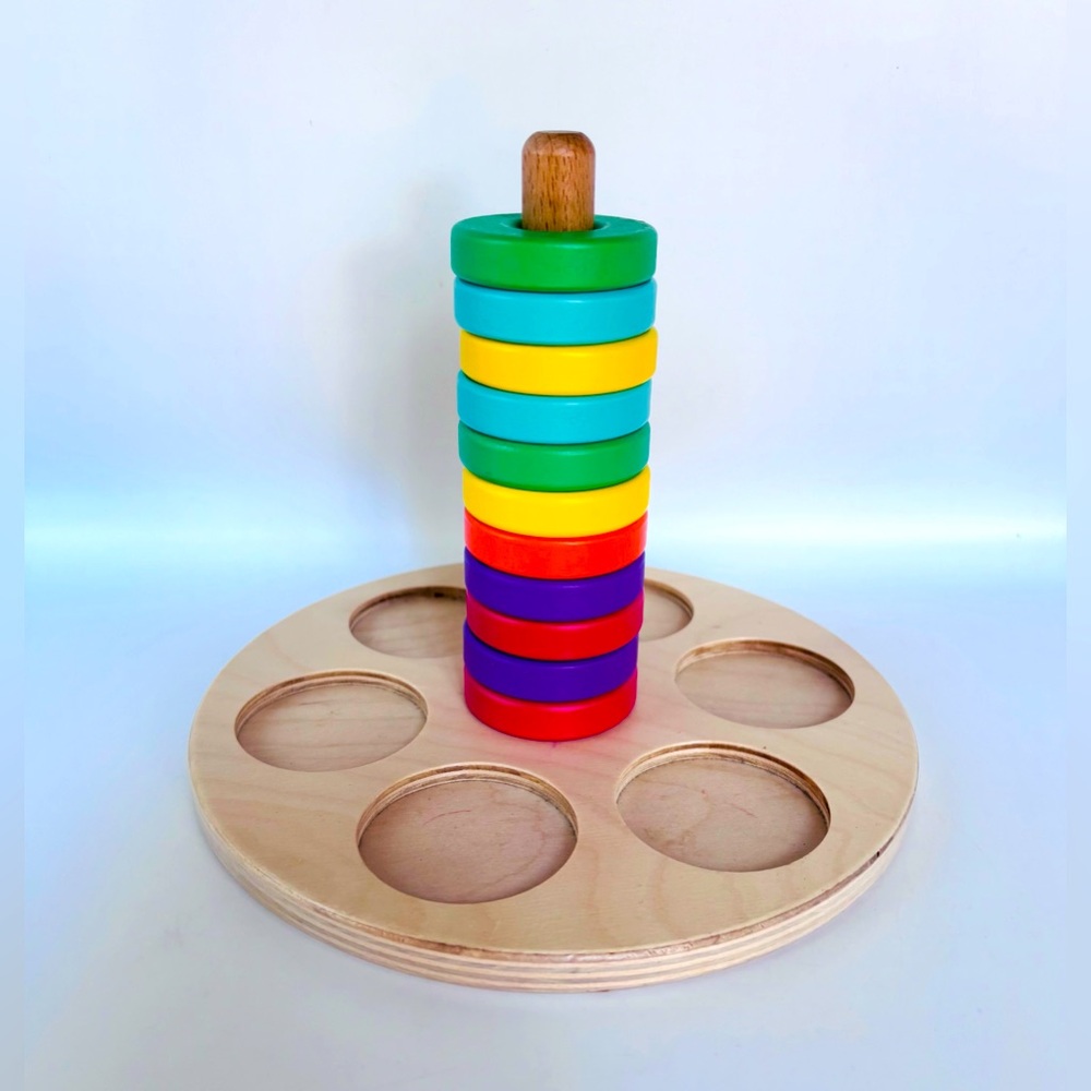 Lovevery Balance Flexible Wood Stacker